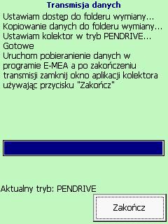 zamówienie) 2. Uruchomić pobieranie danych w E-MEA 3.