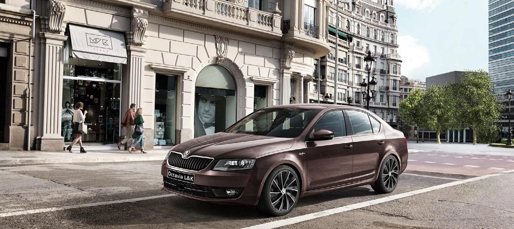 O3XLK17161704B ŠKODA OCTAVIA L&K Cennik ważny od 02.01.2017 WYPRZEDAŻ ROCZNIKA 2016 Upust do 8 000 zł* www.skoda-auto.pl/octavia LIMUZYNA COMBI 1.8 TSI/132 kw (180 KM) 104 890 zł 108 890 zł 1.