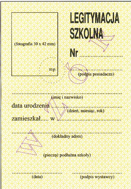 Wzór nr 14a do 20, 29 Karton.