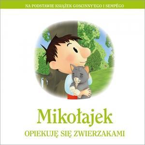 Mikołajek uwielbia zwierzęta. Kotki, żaby, a nawet dinozaury. Razem z kumplami chętnie się nimi opiekuje, szuka im domu i wymyśla zabawy.