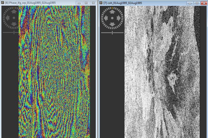 Interferogram / Koherencja Zadanie 9 Wyświetl równocześnie