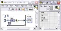 Tym razem kliknijmy prawym klawiszem myszki na powstałym tunelu wyjściowym i wybierzmy Tunnel Mode -> Last Value (w starszych wersjach LabView Disable Indexing).