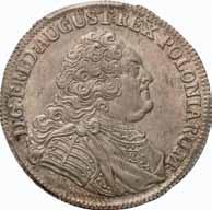 August lll Sas Król Polski 1733-1763 162. 1/3 talara 1751, Drezno PCGS MS63 (MAX) najwyższa nota gradingowa na świecie Aw.