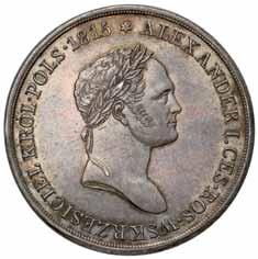 Królestwo Polskie, Mikołaj l Król Polski 1825-1831; Car Rosji 1825-1855 235. 10 złotych 1827 FH, Warszawa ex. Kałkowski collection Aw.: Dwugłowy orzeł rosyjski pod carską koroną.