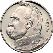 ll RP 357. 10 złotych 1934 Piłsudski, orzeł strzelecki, PRÓBA srebro, PCGS SP63, stempel lustrzany 1918-1939 śr. 34.0 mm; Ag Moneta wybita w nakładzie 100 egzemplarzy.
