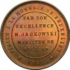 świecie 1918-1939 śr. 33,0 mm; Brąz Bardzo rzadka moneta wybita w nieznanym nakładzie.