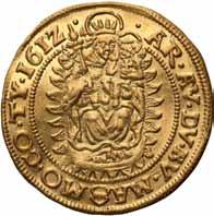 Friedberg 81 CENA: 3 000 zł 450. Dukat 1633 KB, Kremnica śr. 23,0 mm; w. 3,50 g Au stan 1 Ferdinand II (1619-1637).