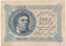 Banknoty 478. 2 złote 1919 Kościuszko S.4.A.