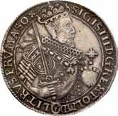 Zygmunt lll Waza Król Polski 1587-1632 57. Talar 1630, Bydgoszcz PCGS XF45 (MAX) najwyższa nota gradingowa na świecie Aw.