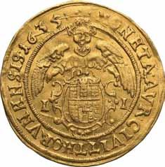 3,35 g Au stan 2- W roku 1635 mennica w Toruniu musiała przygotować się do przebicia znacznej ilości złota na dukaty.