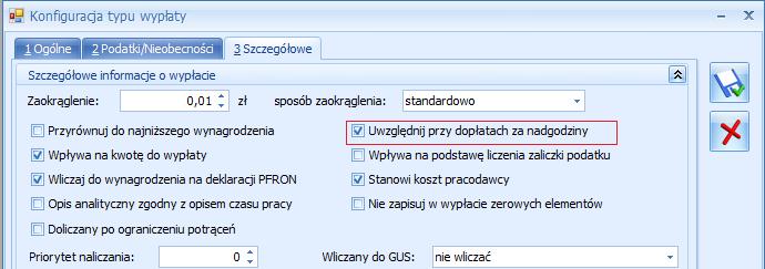 Dopłaty do nadgodzin 50% lub 100% - standardowo liczone są tylko od stawki zaszeregowania.