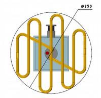 2. Parametry techniczne spirali grzałki rurowe stal nierdzewna AISI 316L (zamiennie może