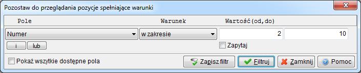 Zadanie wprowadzone w module zostanie automatycznie dodane do spisu zadań danego operatora w module CRM. Kontrahentów można sortować i filtrować.