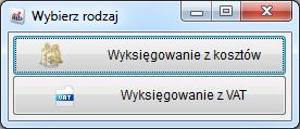 2.3 Wyksięgowanie przeterminowanych dokumentów System umożliwia kontrolę kosztów, a także korygowanie podstawy opodatkowania oraz podatku należnego w rejestrach VAT.