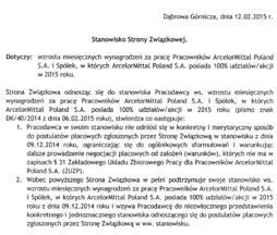 Zapisy stanowią, iż Dyrektor Personalny dokonuje - proporcjonalnie do udziału płac zasadniczych podziału Funduszu Premiowego dla poszczególnych Zakładów/Biur w Centrali.