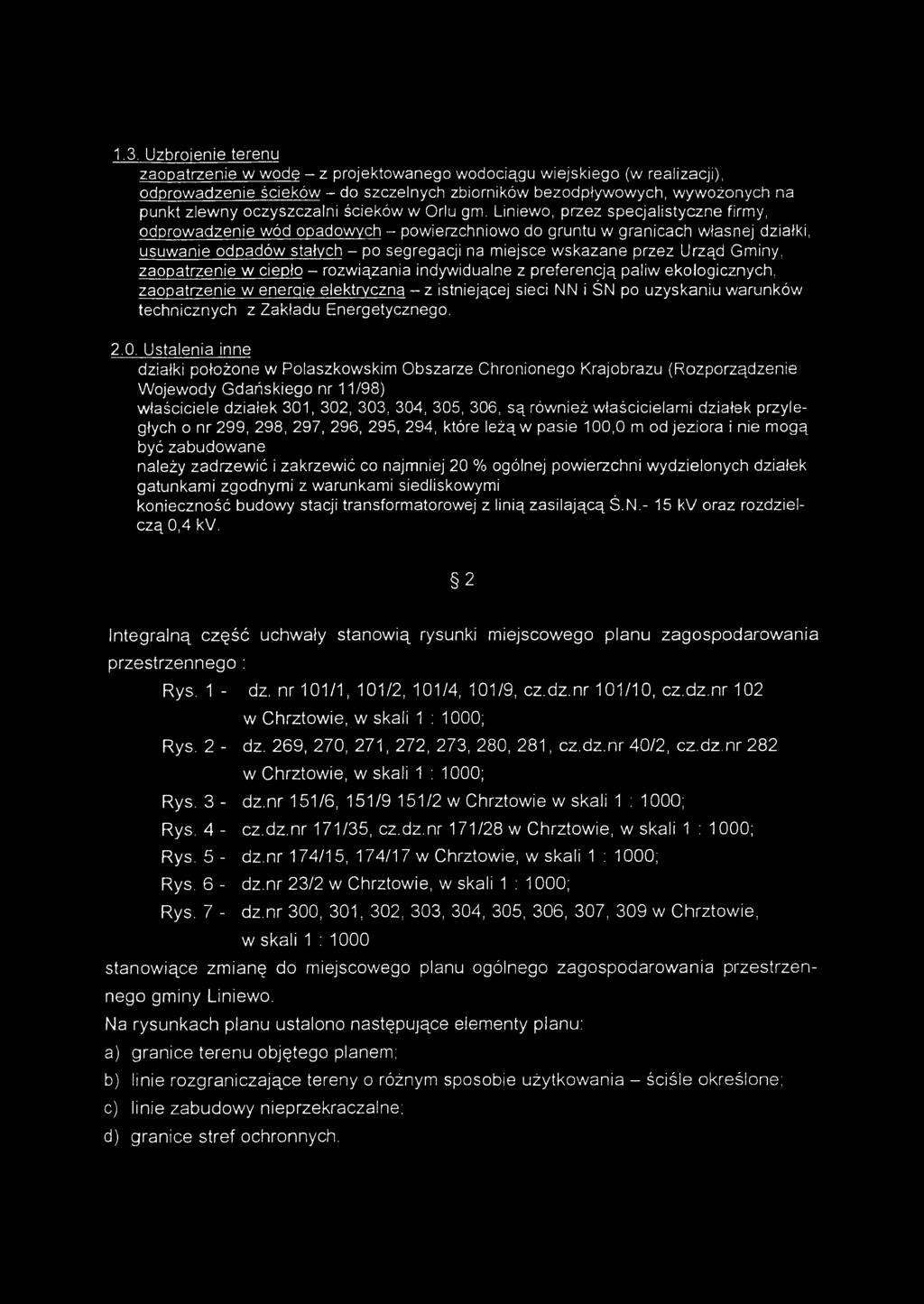 uzyskaniu warunków technicznych z Zakładu Energetycznego. 2.0.