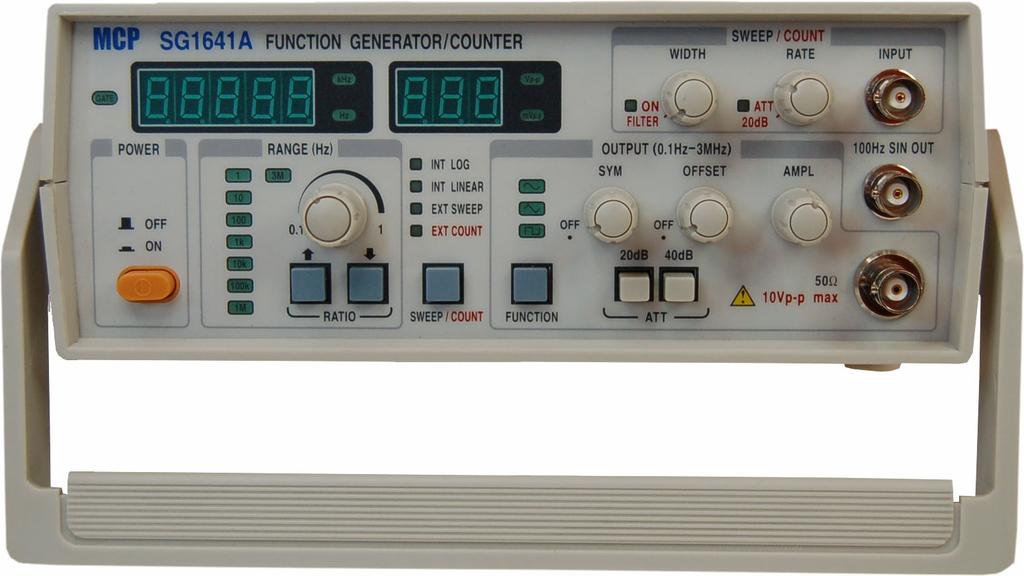 INSTRUKCJA OBSŁUGI SG-1641A GENERATOR