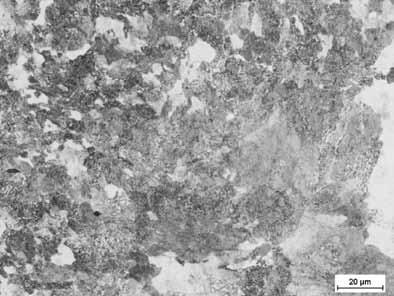 Boundary between base material and heat-affected zone (point 5 from fig. 5) Rys. 17.