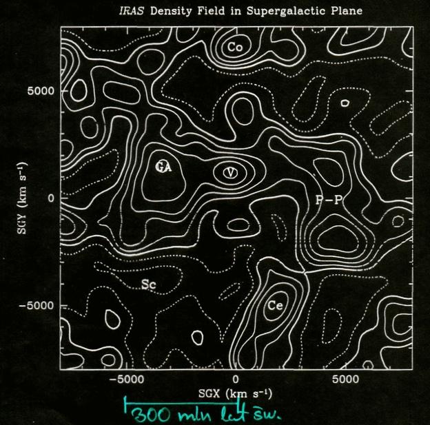 Mapa rozkładu masy Mapa