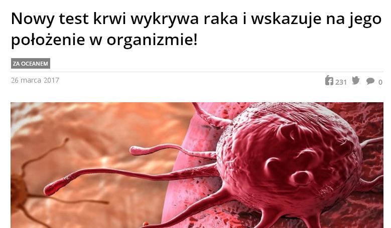 A co na to media?? Jest to przełomowe odkrycie, które pozwala lekarzom postawić dokładną diagnozę i wykryć chorobę dużo wcześniej, nawet zanim pojawią się jej pierwsze symptomy.