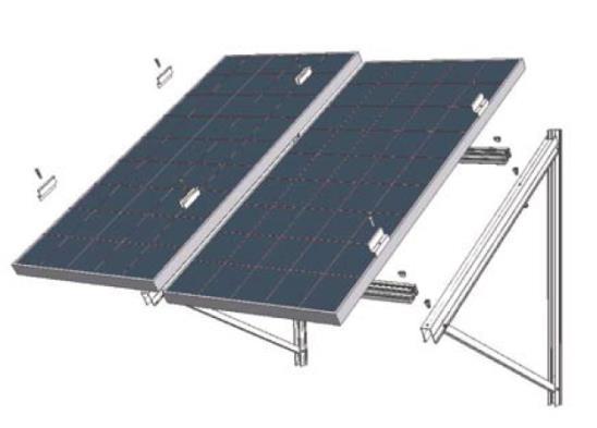 Tak jak ramy modułów oraz wszystkie metalowe obudowy urządzeń użytych do budowy systemu PV konstrukcja wsporcza