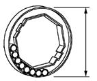 KLCS Klucz surówka do zaka ZMS Schlüssel für ZMS Ключ к заку ZMS - заготовка Raw key for ZMS lock szt.