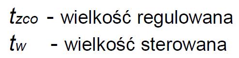 Przykłady regulacji i sterowania Regulacja pogodowa jako