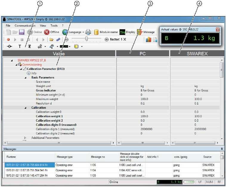 5. SIWATOOL Oprogramowanie SIWATOOL pozwala na szybką diagnostykę urządzenia.