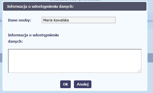 Po uzupełnieniu danych, system wygeneruje dla Ciebie plik csv, który możesz otworzyć lub zapisać na dysku lokalnym. 8.5.