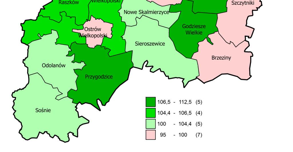 4.2. SFERA SPOŁECZNA Współcześnie zaobserwować można wzmożoną konkurencję obszarów nie tylko o inwestorów, ale również o mieszkańców.