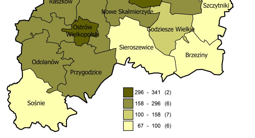 zebrano łącznie ponad 81 108 ton odpadów zmieszanych (w 2012 r. było to 79 971 ton). Od 2005 r. ilość zbieranych odpadów w AKO wzrosła o ok. 5%.