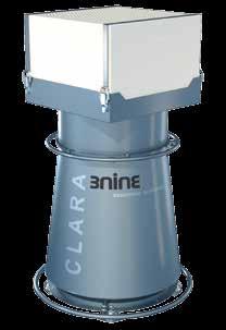 Średni < 10m 3 Clara Separator mgły olejowej pasujący do większości obrabiarek oferowanych na rynku Dane techniczne Oznaczenie typu.