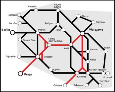 infrastrukturę. Innym problemem Łódzkiego Węzła Kolejowego jest poprawa dostępności transportowej dla mieszkańców regionu, a także poprawa dostępności transportowej całego województwa.
