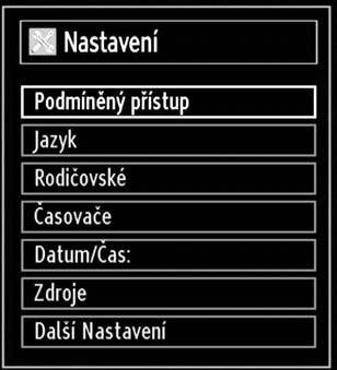 Sluchátka: Nastaví hlasitost sluchátek. AVL: Funkce Automatické Omezování Hlasitosti (AVL) nastaví zvuk do fi xní úrovně mezi programy (např.