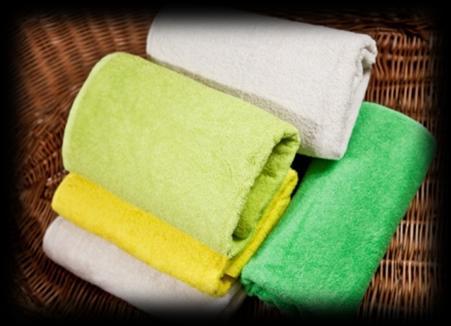Gładki Ręczniki bawełniane Dla