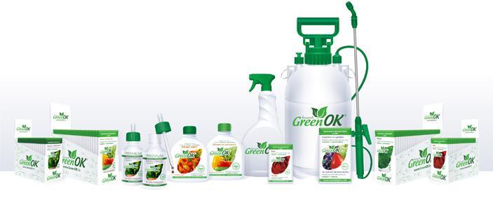 Produkt GreenOk posiada formę płynną o czarnym zabarwieniu. Charakteryzuje się wysoką rozpuszczalnością w wodzie.