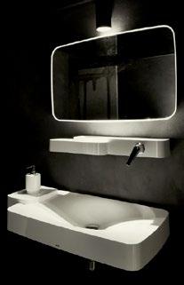 swobody. Kolekcja Axor Bouroullec w łazienkach o ciemnej kolorystyce współgra z hipsterskim lifestylem.