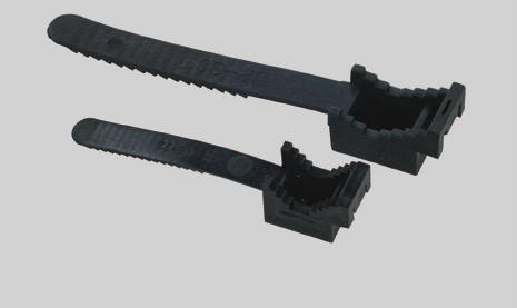7207 UP-30 30 mm 100 mm 100 Uchwyty paskowe odporne na UV, czarne / cable strap clip, UV resistant, black H.7202C UP-22 22 mm 65 mm 25 H.