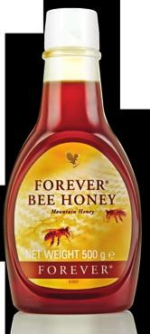 Produkty pszczele Forever Bee Honey Miód pszczeli Praktyczne opakowanie ułatwiajàce dozowanie èródło energii Naturalny słodki produkt wytwarzany przez pszczoły Apis mellifera Pszczoły wytwarzajà miód