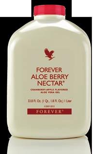 Napoje Forever Aloe Berry Nectar Napój z mià szu z liêci aloesu i koncentratów soków z urawiny i jabłek.