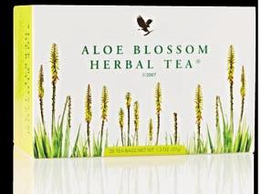 Napoje Aloe Blossom Herbal Tea Herbatka ziołowa z kwiatem aloesu Suplement diety Zero kalorii Nie zawiera kofeiny Doskonały sposób na to, aby wreszcie przestaç piç tyle kawy Doskonała jako pocz