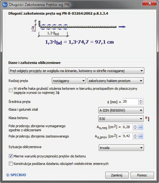 Pomoce Projektanta Pakiet ten zawiera szereg modułów