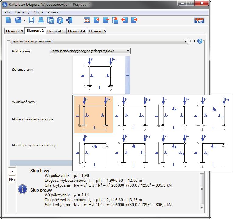 Stosując programy SPECBUD projektant nie musi walczyć z zawiłościami programu, ale może poświęcić czas na twórczą pracę. Kolejne fazy obliczeń uruchamiają się automatycznie.