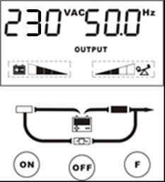 3) The other four display pages are load percent page, actual load page, battery information page and the maximum temperature page. 4.2.