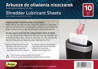 931,37 NISZCZARKA WALLNER C860 / C8A0 Niszczy: zszywki, spinacze, karty plastikowe, płyty CD; automatyczny start/stop; funkcja cofania; osobna szczelina do niszczenia płyt CD i kart plastikowych;