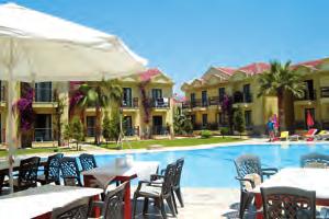 POŁOŻENIE: Oludeniz, 14 km od Fethiye, 57 km od lotniska. Hotel usytuowany na powierzchni 15000 m².