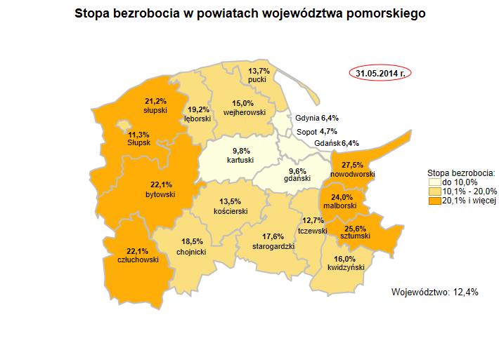 Informacja miesięczna o rynku pracy maj 2014 r.