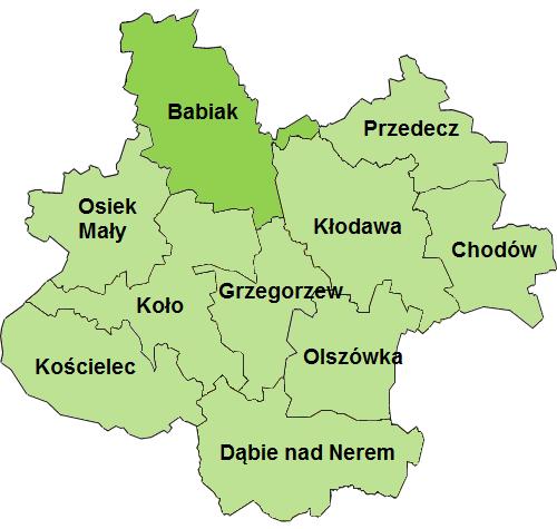 CZĘŚĆ II STAN AKTUALNY 3. OGÓLNA CHARAKTERYSTYKA GMINY BABIAK 3.1. Charakterystyka fizyczno geograficzna obszaru objętego opracowaniem Gmina Babiak jest gminą wiejską.