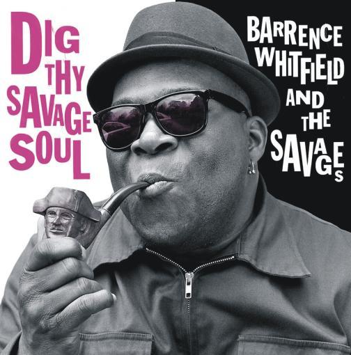 Po lewej stronie prawdopodobnie wkładka do jednego z albumów grupy. Barrence Whitfield (ur.