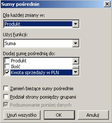 Klikamy pozycję OK.